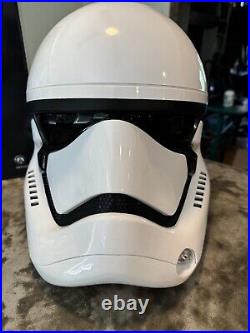 Anovos Star Wars The Force Awakens First Order Stormtrooper Helmet Replica ABS