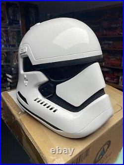 Anovos Star Wars The Force Awakens First Order Stormtrooper Helmet Replica ABS