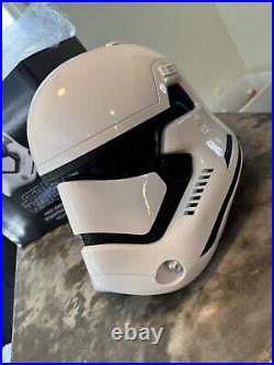 Anovos Star Wars The Force Awakens First Order Stormtrooper Helmet Replica ABS