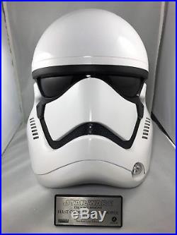 Anovos Star Wars The Force Awakens First Order Stormtrooper Standard 11 Helmet
