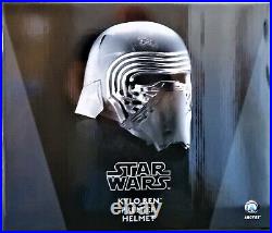 Anovos Star Wars The Force Awakens Kylo Ren Premier Line Fiberglass Helmet Nib