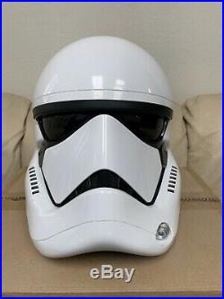Anovos Star Wars The Last Jedi First Order Stormtrooper Plastic ABS Helmet 1122
