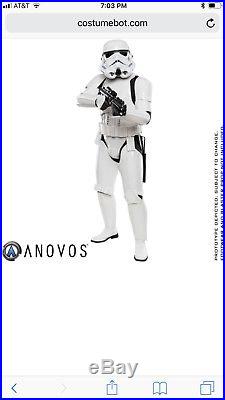 Anovos stormtrooper kit with complete helmet and size 12 boots. No blaster