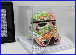 Art Piece Star Wars Stormtrooper adult Helmet. 1 of 5 unique piece of art Signed