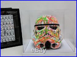 Art Piece Star Wars Stormtrooper adult Helmet. 1 of 5 unique piece of art Signed