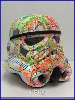 Art Piece Star Wars Stormtrooper adult Helmet. 1 of 5 unique piece of art Signed