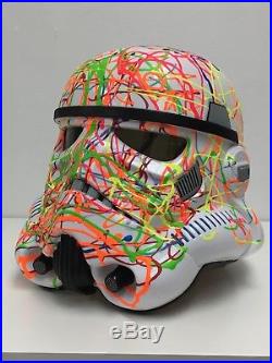 Art Piece Star Wars Stormtrooper adult Helmet. 1 of 5 unique piece of art Signed