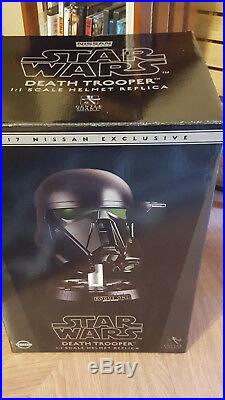 Authentic Star Wars Rogue One Death Trooper Helmet Nissan / Gentle Giant