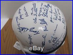 Autographed Stormtrooper Helmet over 25 Signatures Free Shipping
