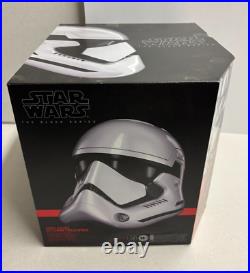 BRAND NEW Star Wars Black Series First Order STORMTROOPER HELMET PREMIUM