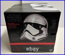 BRAND NEW Star Wars Black Series First Order STORMTROOPER HELMET PREMIUM