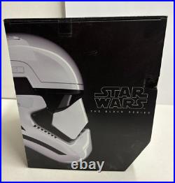 BRAND NEW Star Wars Black Series First Order STORMTROOPER HELMET PREMIUM