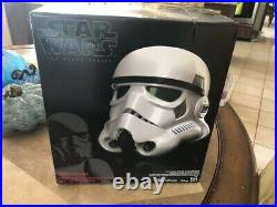 Black Series Rogue One Stormtrooper Helmet With Voice Changer