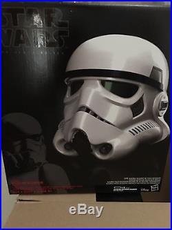 Black Series Star Wars STORMTROOPER Voice Changer Helmet Sand Storm Trooper Efx