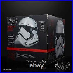 Black Series Stormtrooper 1st Order Star Wars Helmet 11 Plus Custom Plaque