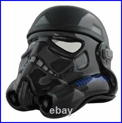 Black Stormtrooper Helmet for Star Wars Shadowtrooper Costume Armour