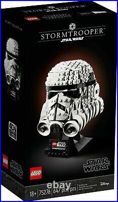 Brand New Factory Sealed Retired Lego 75276 Star Wars Stormtrooper Helmet