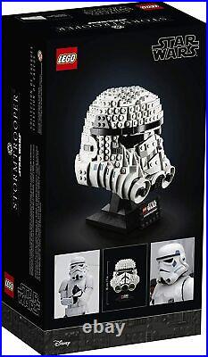 Brand New LEGO Star Wars Stormtrooper Helmet Building Kit 75276