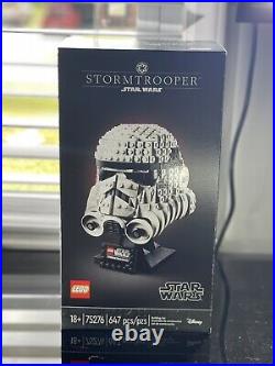 Brand New Retired- LEGO Star Wars Stormtrooper Helmet Building Kit 75276