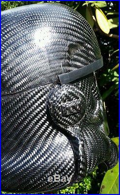 Carbon fiber stormtrooper helmet, one of a kind