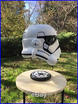 Classic Stormtrooper Helmet with a unique First Order Paint Scheme