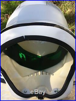 Classic Stormtrooper Helmet with a unique First Order Paint Scheme