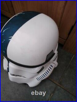 Cosplay Star Wars Commander Stormtrooper Force Unleashed Helmet Full Size