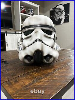 Custom Painted Black Series Storm Trooper Helmet / Sand Trooper