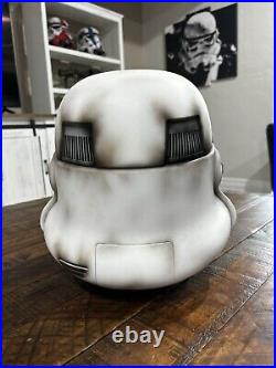 Custom Painted Black Series Storm Trooper Helmet / Sand Trooper