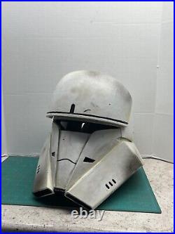 Custom Star Wars Rogue One Imperial Tank Trooper Helmet Wearable Prop