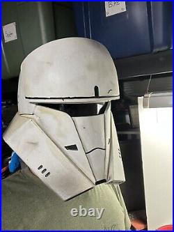 Custom Star Wars Rogue One Imperial Tank Trooper Helmet Wearable Prop