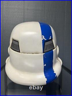 Custom Star Wars Storm Trooper Commander Helmet Weathered