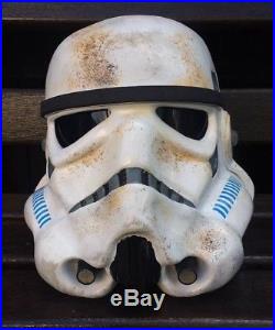 Custom Star Wars Stormtrooper Helmet hand made Fiberglass Must See