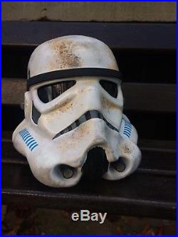 Custom Star Wars Stormtrooper Helmet hand made Fiberglass Must See