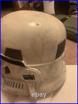 Custom stormtrooper helmet