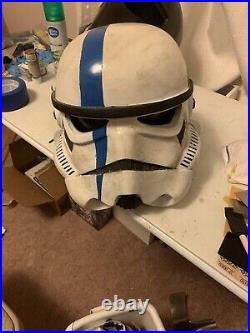 Custom stormtrooper helmet