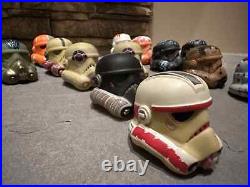 DISNEY Star Wars Vinyl Legion Series 1, 2, 3 and 4 Lot of 28 Helmets