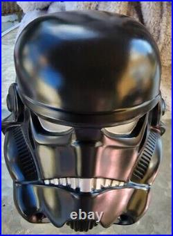 DISNEY park Star Wars death trooper large helmet bank rare molded stormtrooper