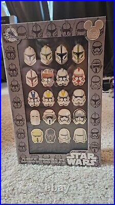 Disney D23 2017 Expo Exclusive Star Wars Storm Trooper Helmet 20 Pin Set LE500