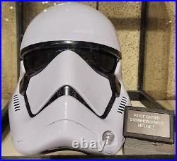 Disney Park First Order Stormtrooper Voice Changing Helmet Galaxy's Edge 2024