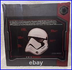 Disney Park First Order Stormtrooper Voice Changing Helmet Galaxy's Edge 2024