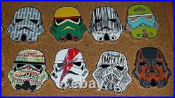 Disney Pin Star Wars Stormtrooper Helmets Mystery Complete Set 16 Pins LAST SET