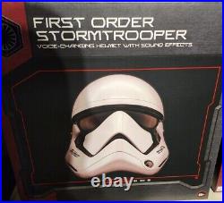 Disney Star Wars First Order Stormtrooper Voice Changing Helmet Galaxy's Edge