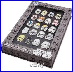 Disney Star Wars Stormtrooper Signature Helmet Pin Set Limited Edition of 500