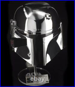EFX Collectibles Boba Fett 40th Anniversary Commemorative Chrome Helmet #110/250