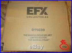 EFX Collectibles Star Wars Mandalorian Helmet MIB & Yoda Scentsy $1395 FREE SHP