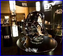 EFX DARTH VADER 40th Anniversary SDCC Chrome Helmet Star Wars/Mandalorian/Anovos