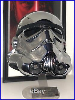 EFX Star Wars 40th Anniversary Chrome Stormtrooper Helmet Celebration
