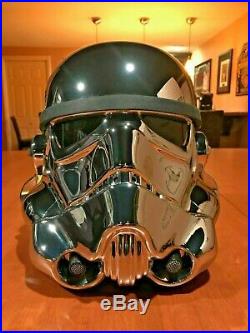 EFX Star Wars 40th Anniversary Chrome Stormtrooper Helmet Celebration 2017 #130