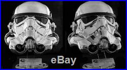 EFX Star Wars 40th Anniversary Stormtrooper Chrome Helmet ARTIST PROOF RARE